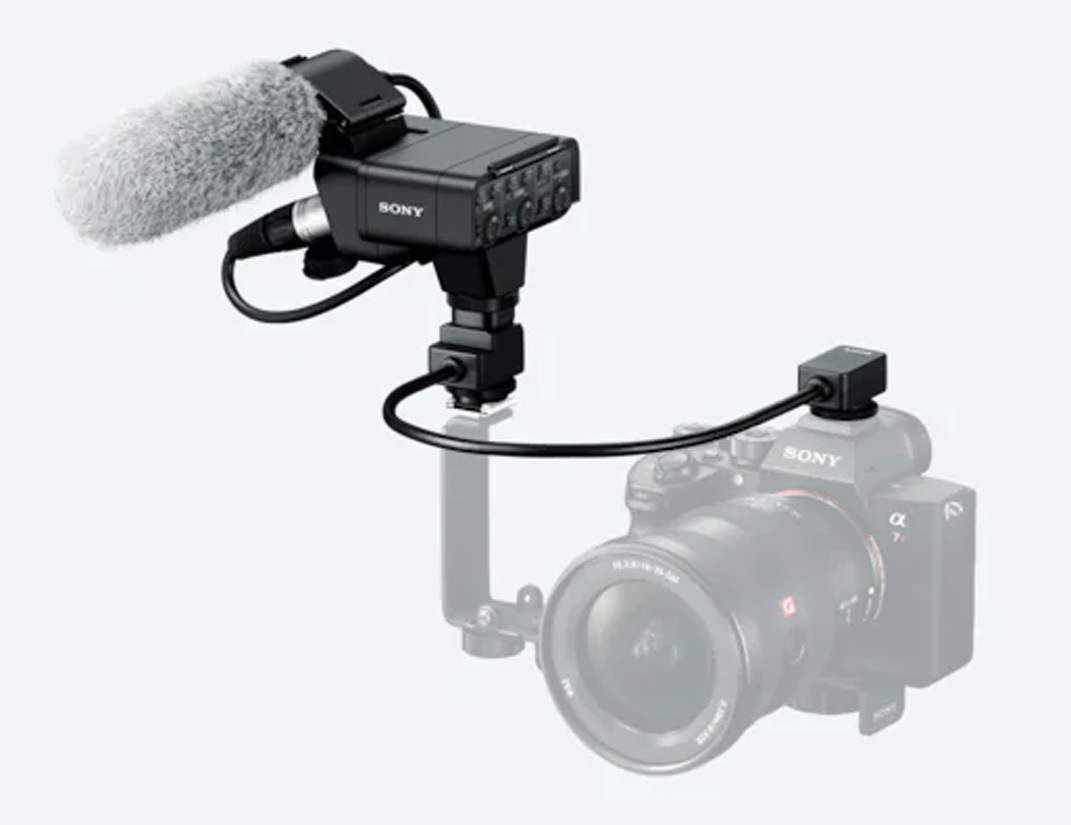 Sony XLR-K3M Audiointerface mit abnehmbaren Mikrofon