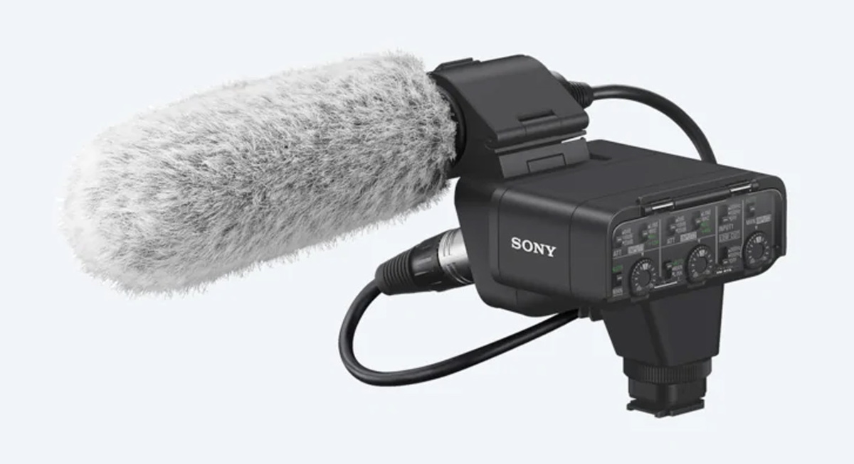 Sony XLR-K3M Audiointerface mit abnehmbaren Mikrofon