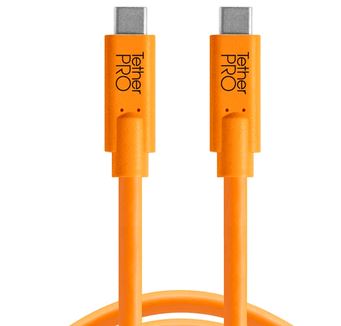 Tether Tools USB C an USB C 4.6m Orange