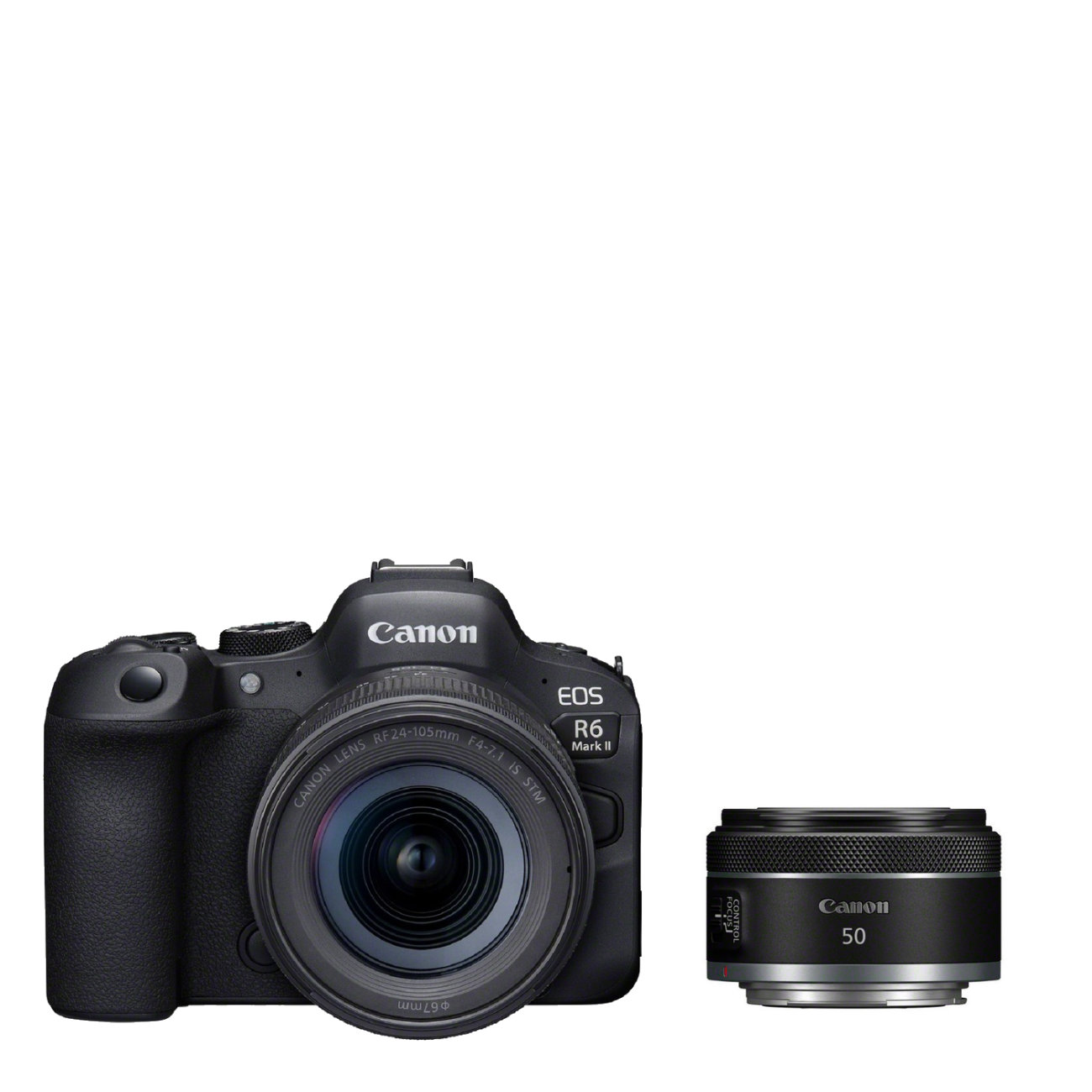 Canon EOS R6 II + RF 24-105mm F4-7.1 IS + RF 50mm 1.8 STM