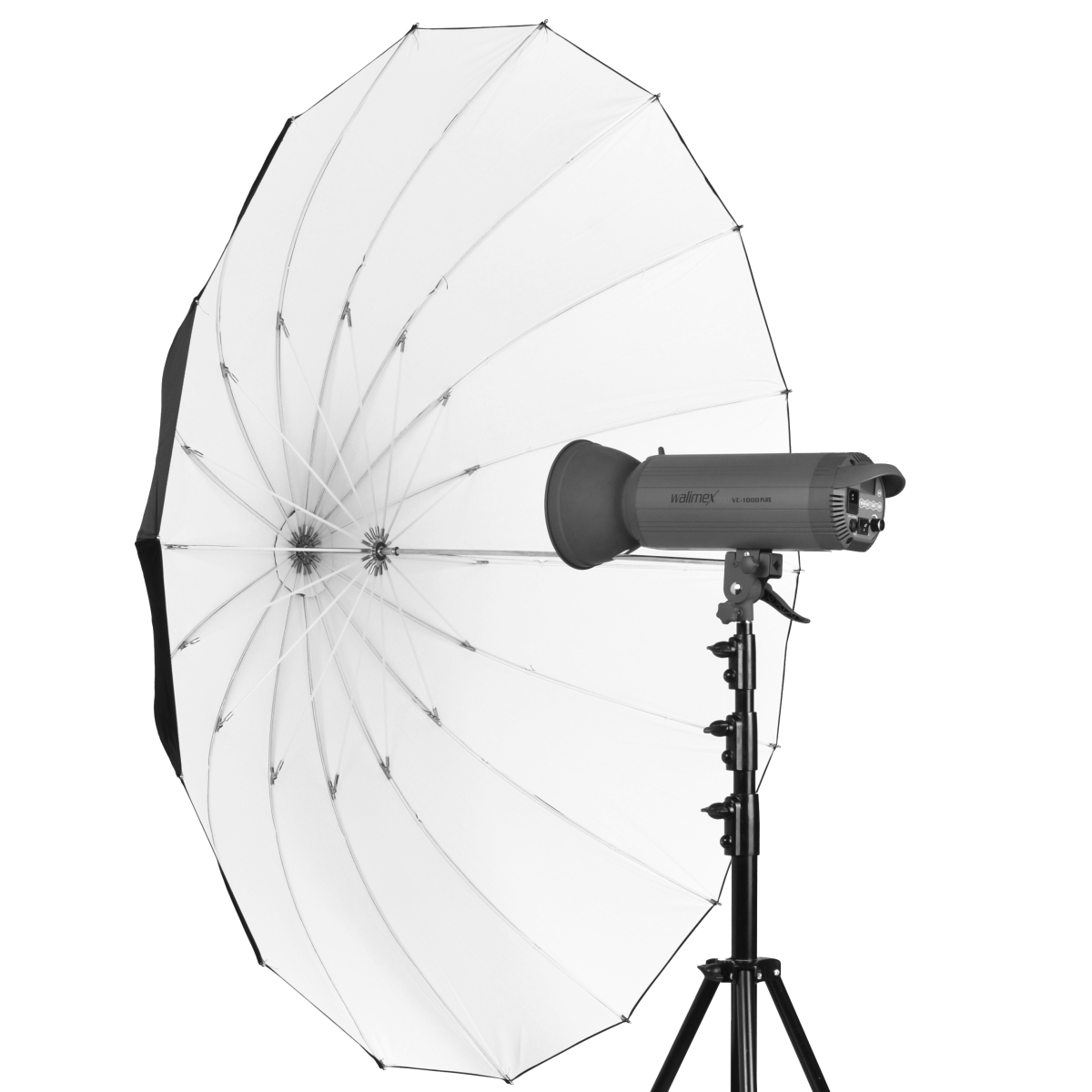 Walimex 180CM SCHIRM WEISS
