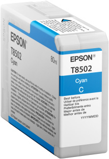 EPSON SC-P 800 80ML CYAN / T8502
