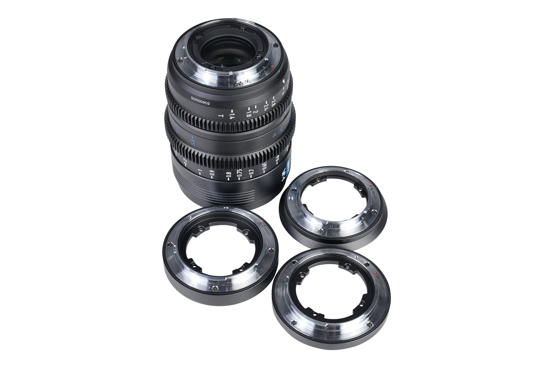 Sirui Vision Prime T1.4 FF Cine Lens Koffer 24mm 35mm 50mm