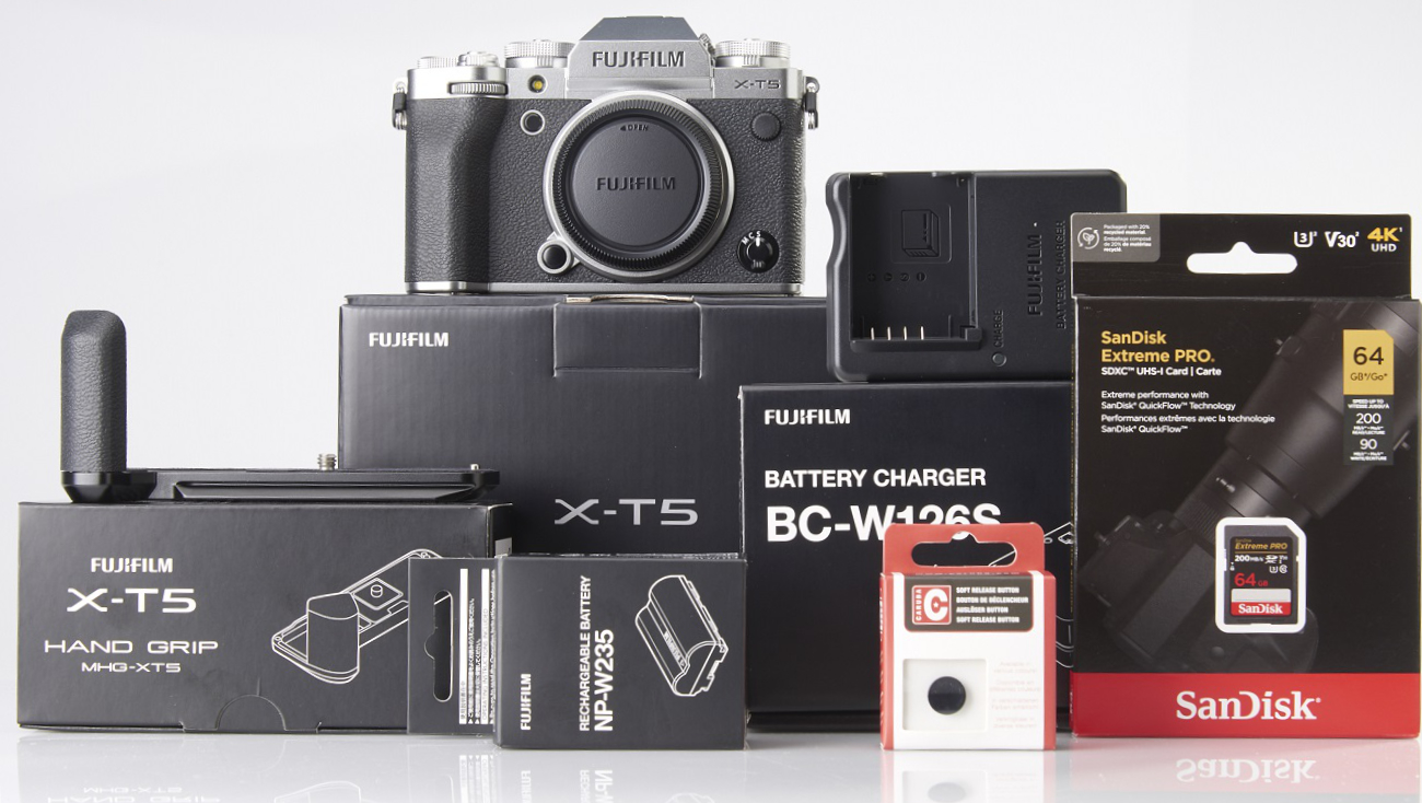 Fujifilm X-T5 silber Bundle