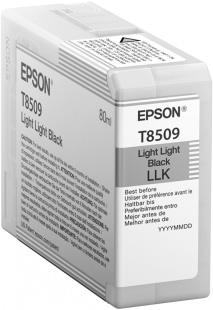 EPSON SC-P 800 80ML LIGHT LIGHT BLACK / T8509