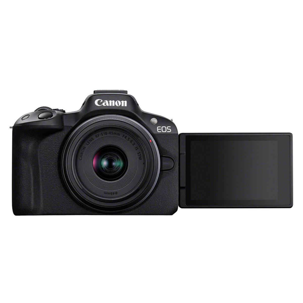 Canon EOS R50 + RF-S 18-45 mm IS STM schwarz