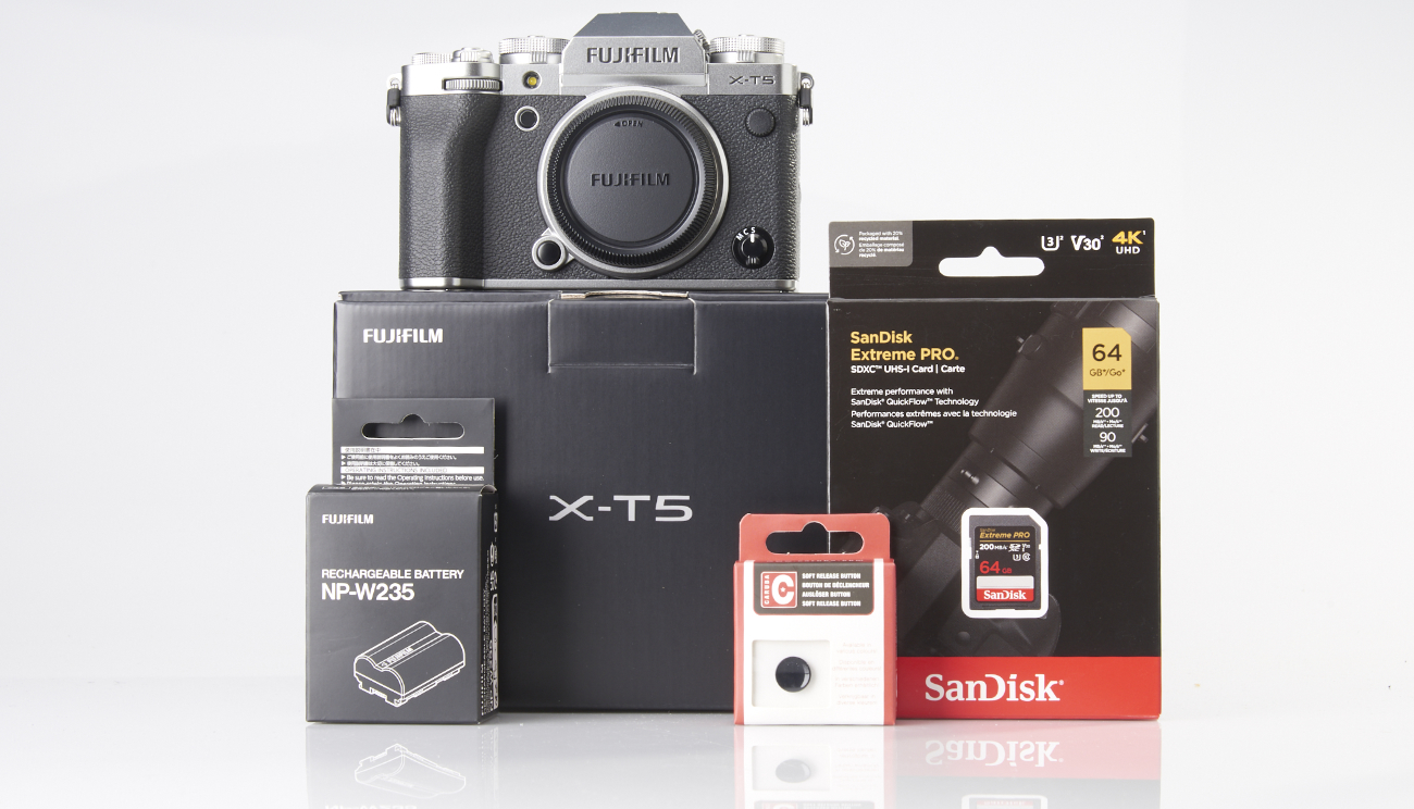 Fujifilm X-T5 silber Bundle II