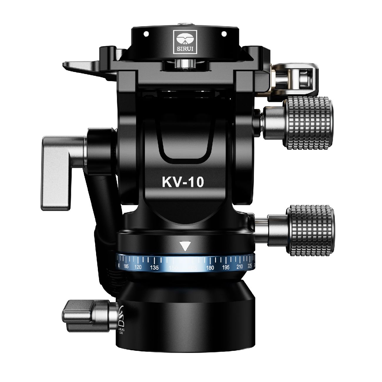 Sirui KV-10 Mini Fluid-Videoneiger mit Q/R und Nivelierbasis