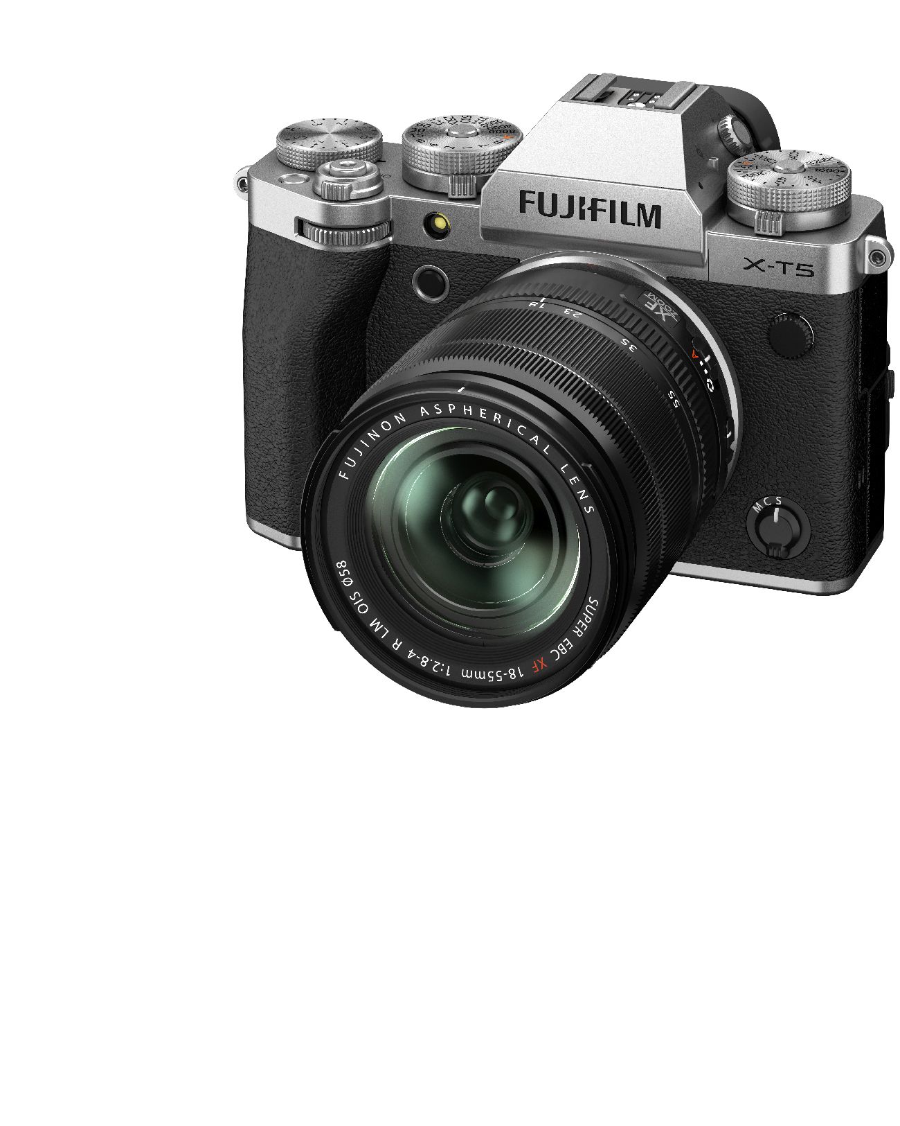 Fujifilm X-T5 silber + XF18-55mm 2.8-4.0 R LM OIS