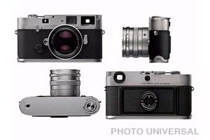 Leica MP silbern verchromt 0.72 Sucher