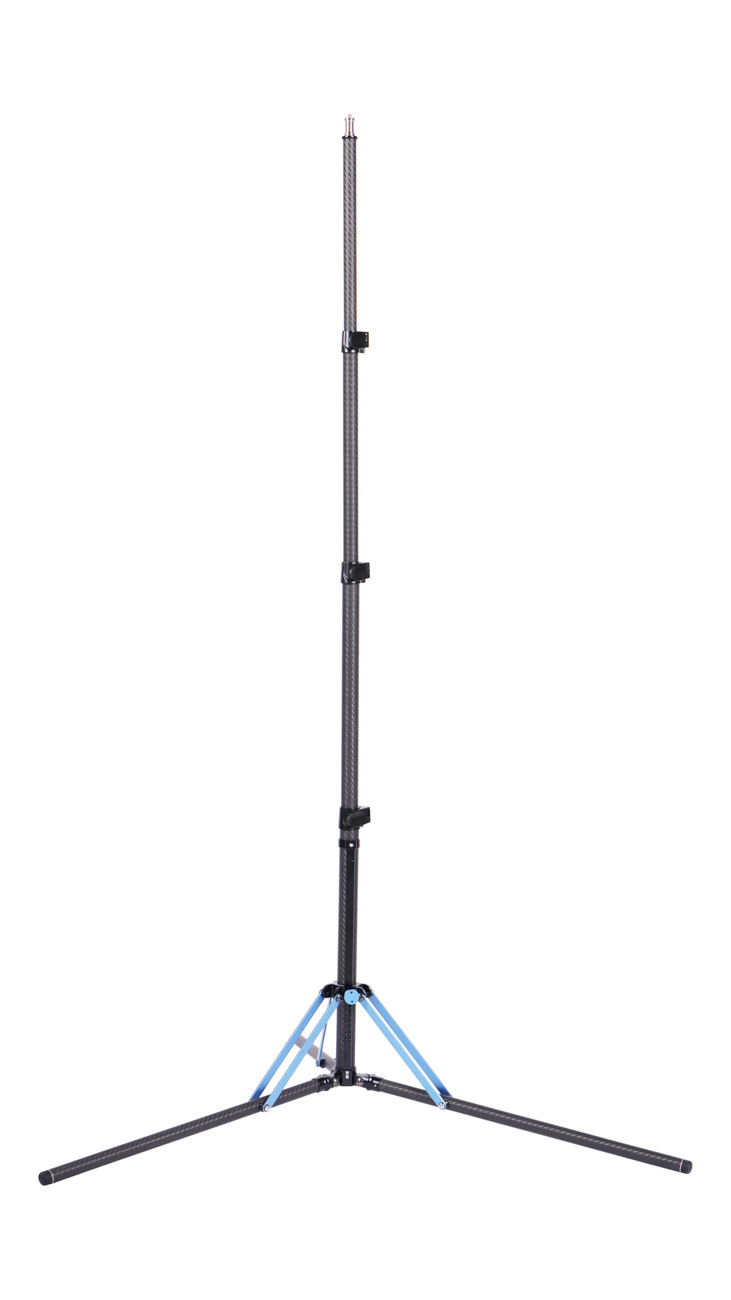 Sirui DK18 Carbon Lampenstativ luftgedämpft ausziehbar 180cm