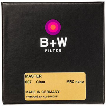 B+W 37 mm Clear Filter MRC nano Master