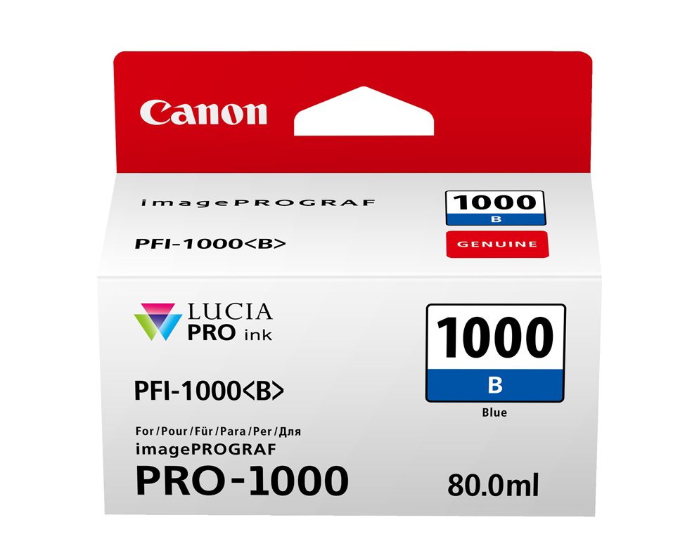 Canon PFI-1000B Tinte Blau
