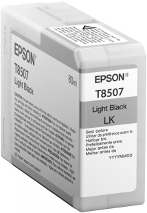EPSON SC-P 800 80ML LIGHT BLACK / T8507