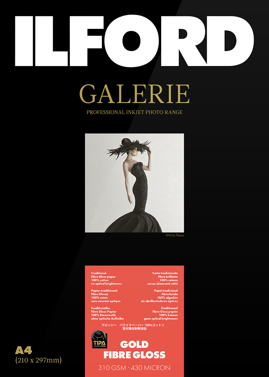 Ilford GALERIE Gold Fibre Gloss 13x18 50 Bl.