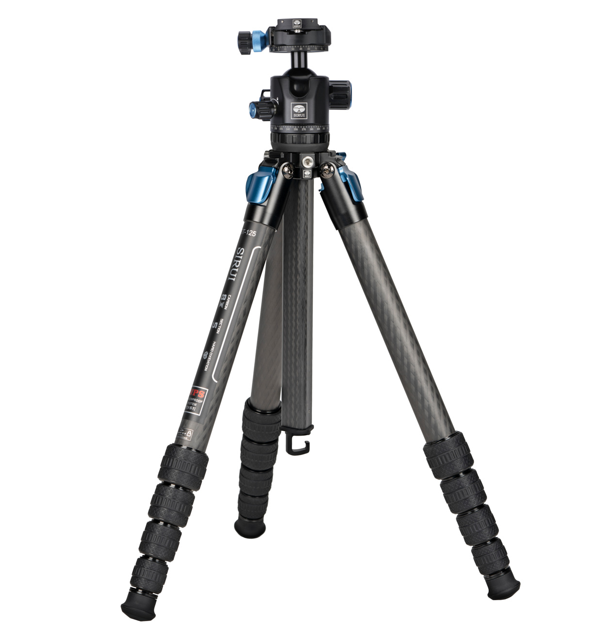 Sirui Superb Traveler 125 Carbon Dreibeinstativ + KS-30