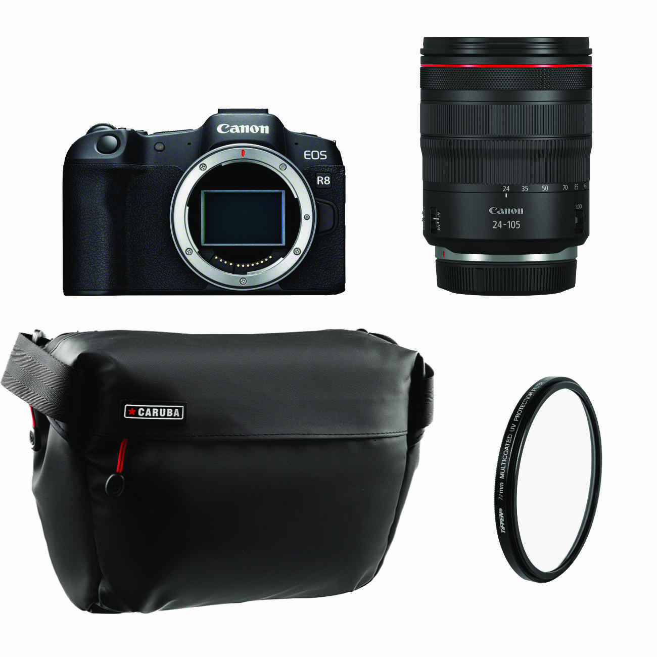 Canon EOS R8 + RF 24-105mm Kameraset