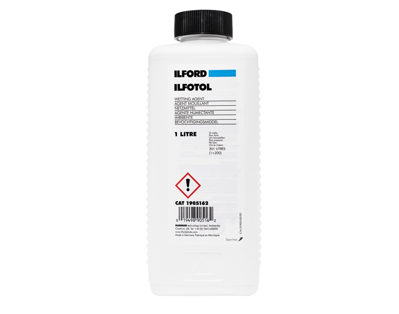 Ilford Ilfotol Netzmittel 1 Liter