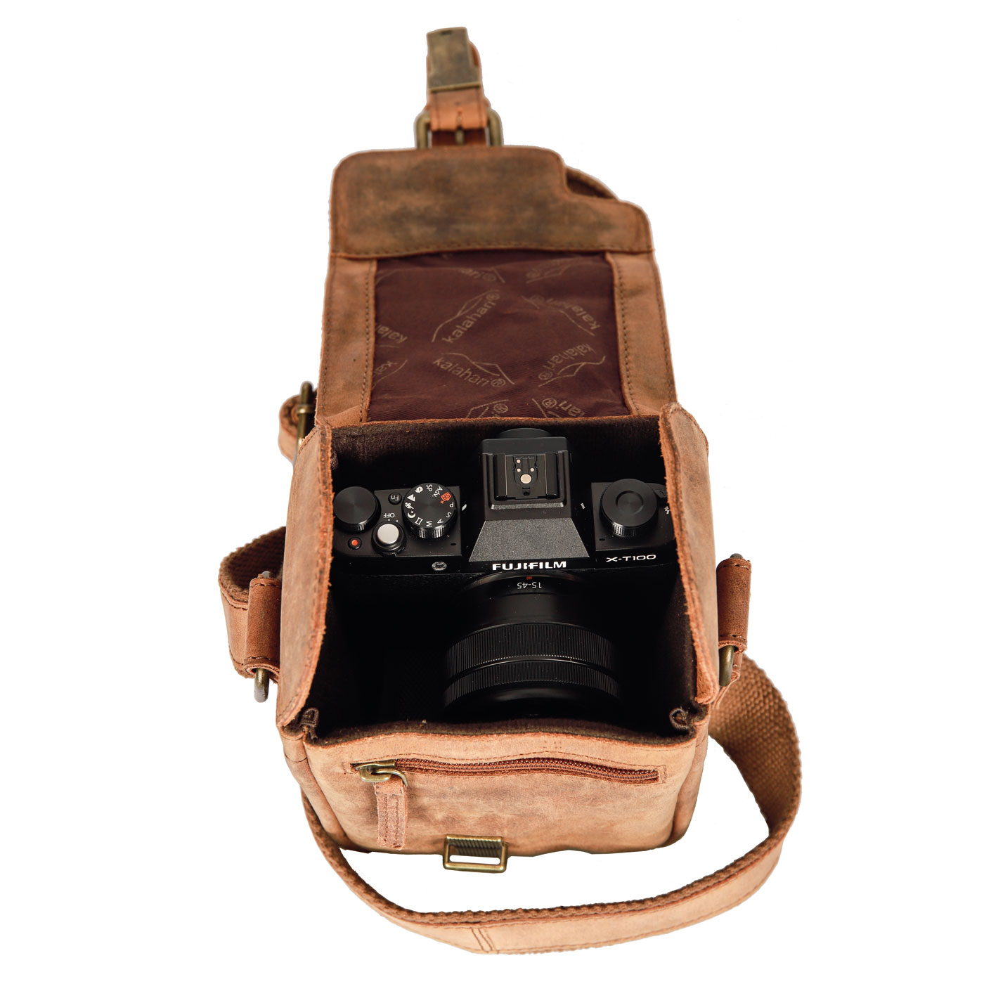 Kalahari KAAMA LS-29 Fototasche Leder