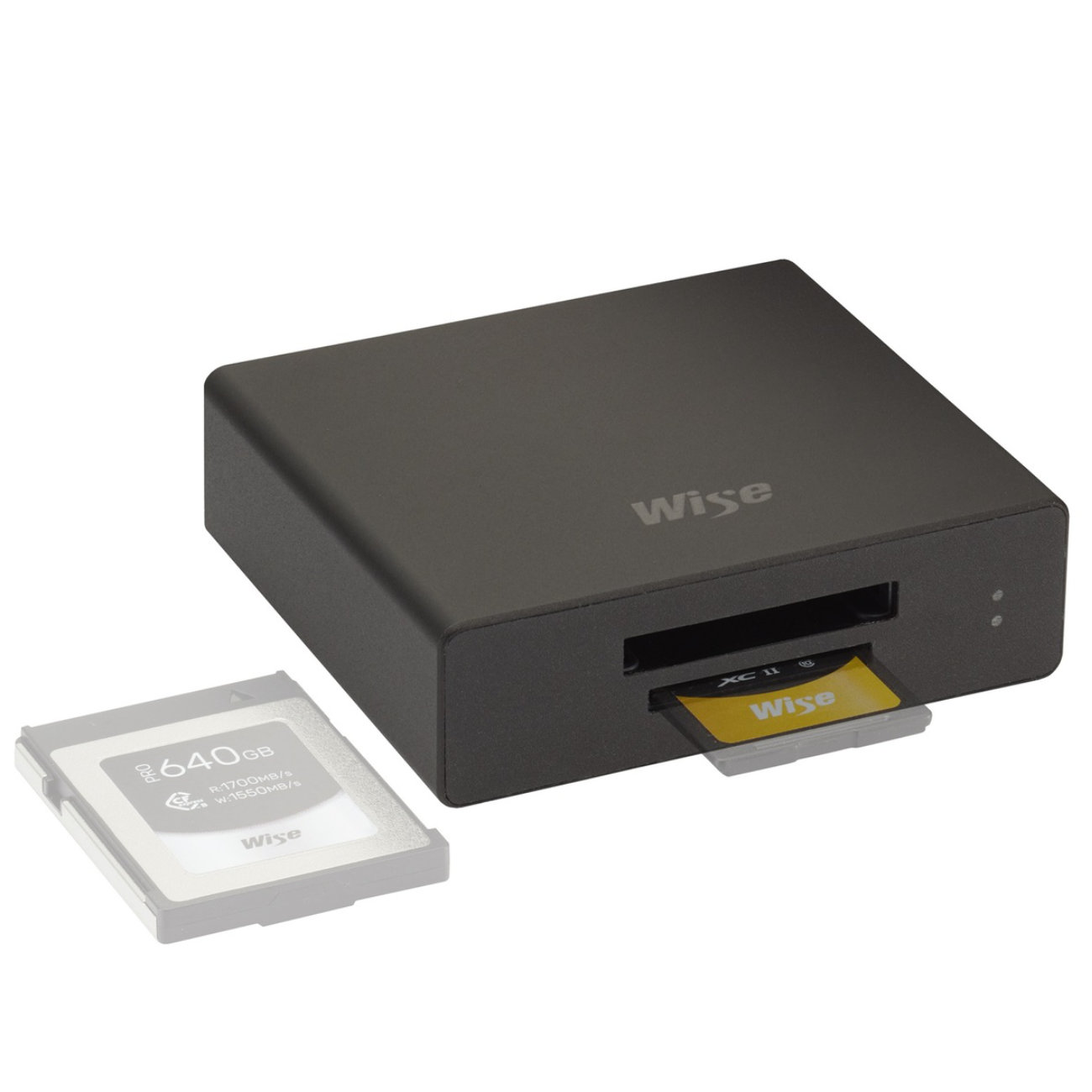 Wise CXS08 Typ-B CFexpress und SDXC Kartenleser