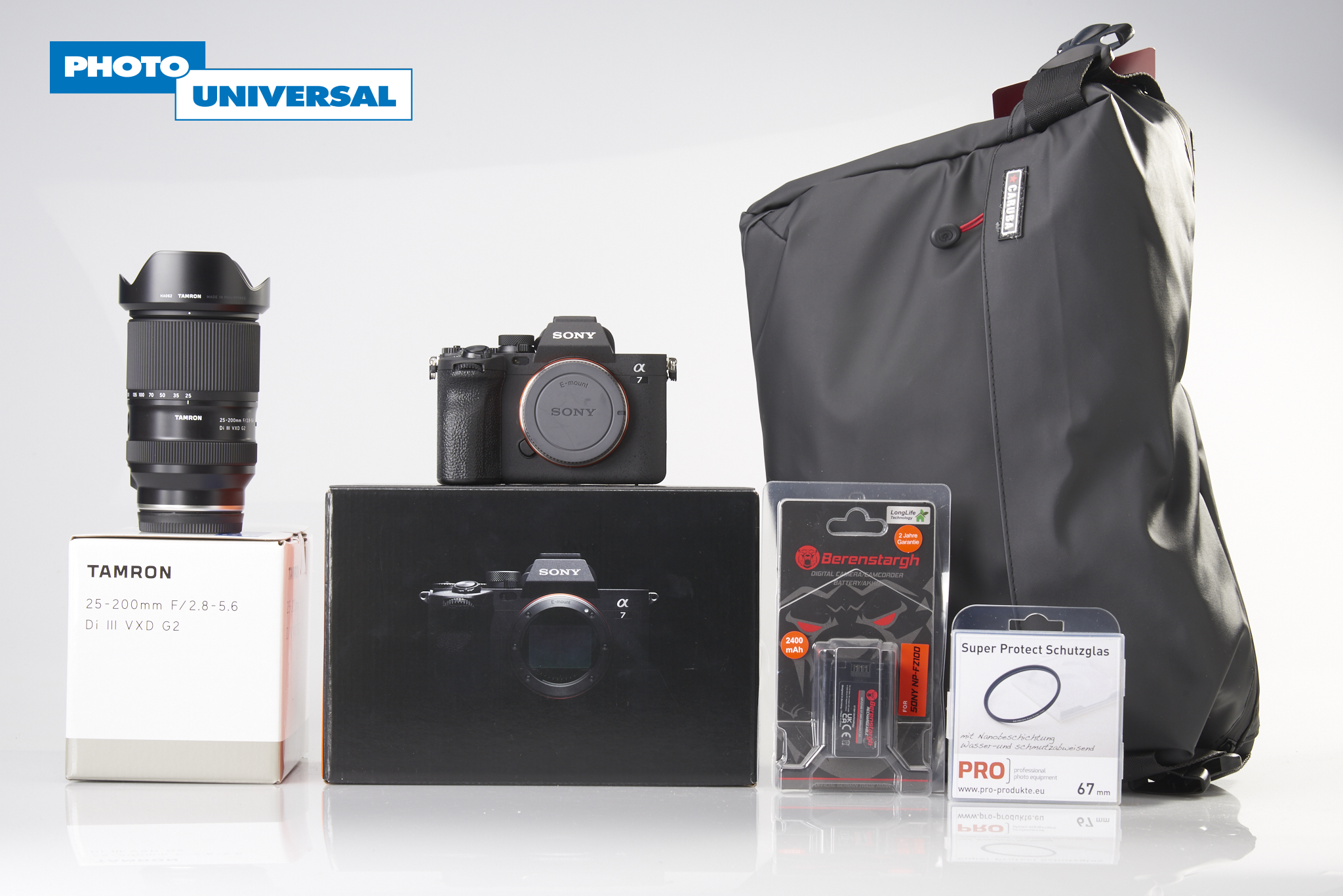 Sony Alpha 7 IV + Tamron 25-200mm 2.8-5.6 Kameraset