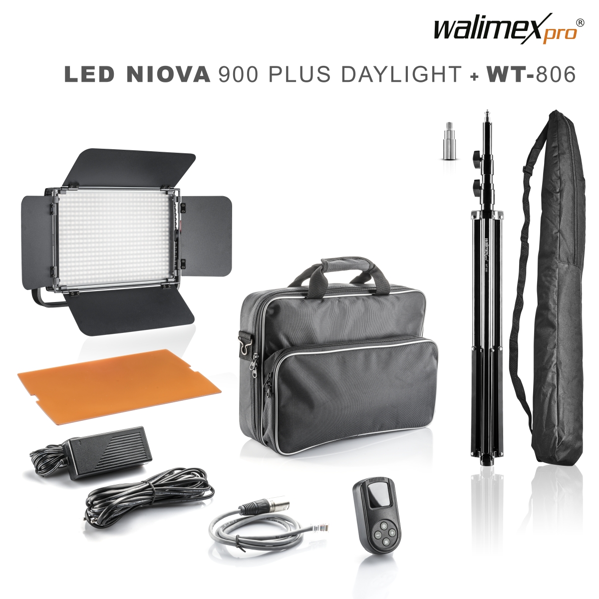 Walimex pro LED Niova 900 Plus Daylight 54W Set