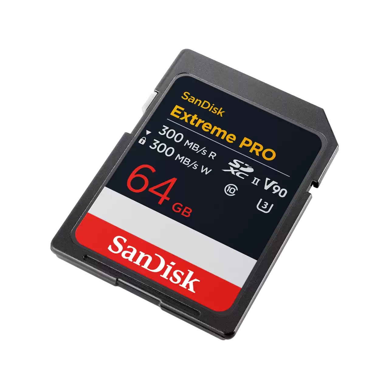 SanDisk 64 GB Extreme PRO SD-UHS-II-Karte (V90)