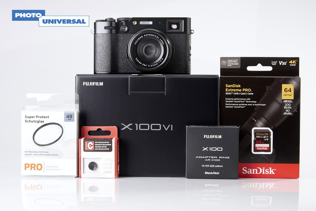 Fujifilm X100VI schwarz Bundle