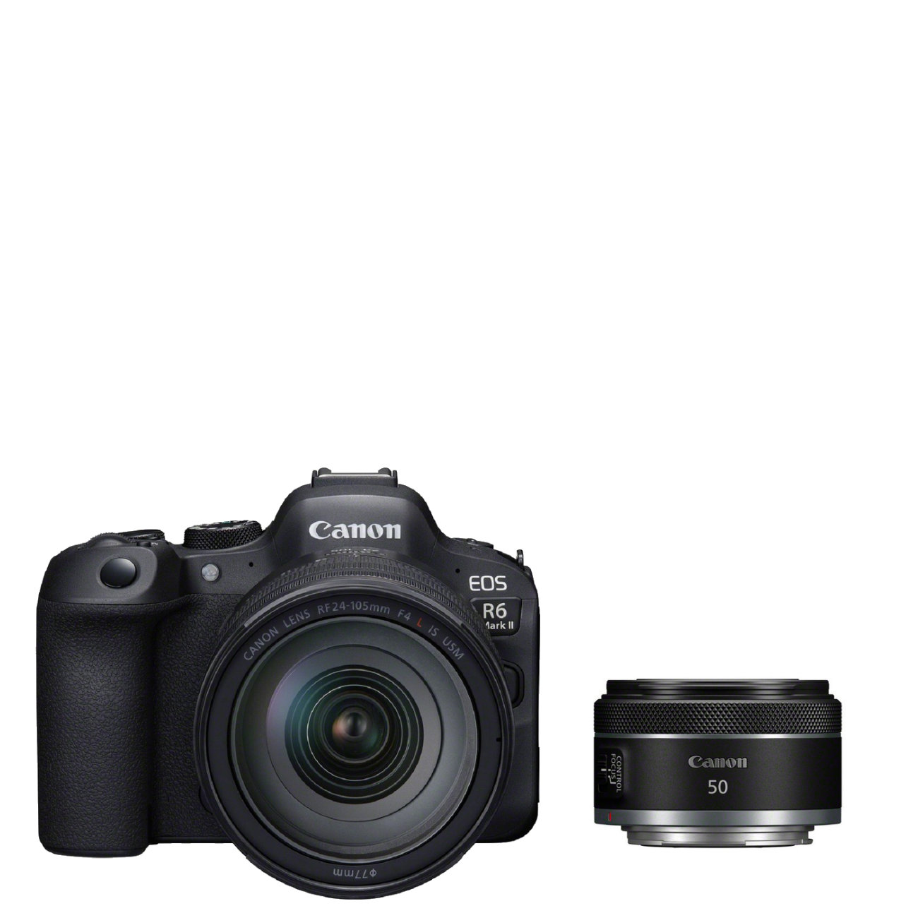 Canon EOS R6 II + RF 24-105mm 4,0 L IS USM + RF 50mm 1.8 STM