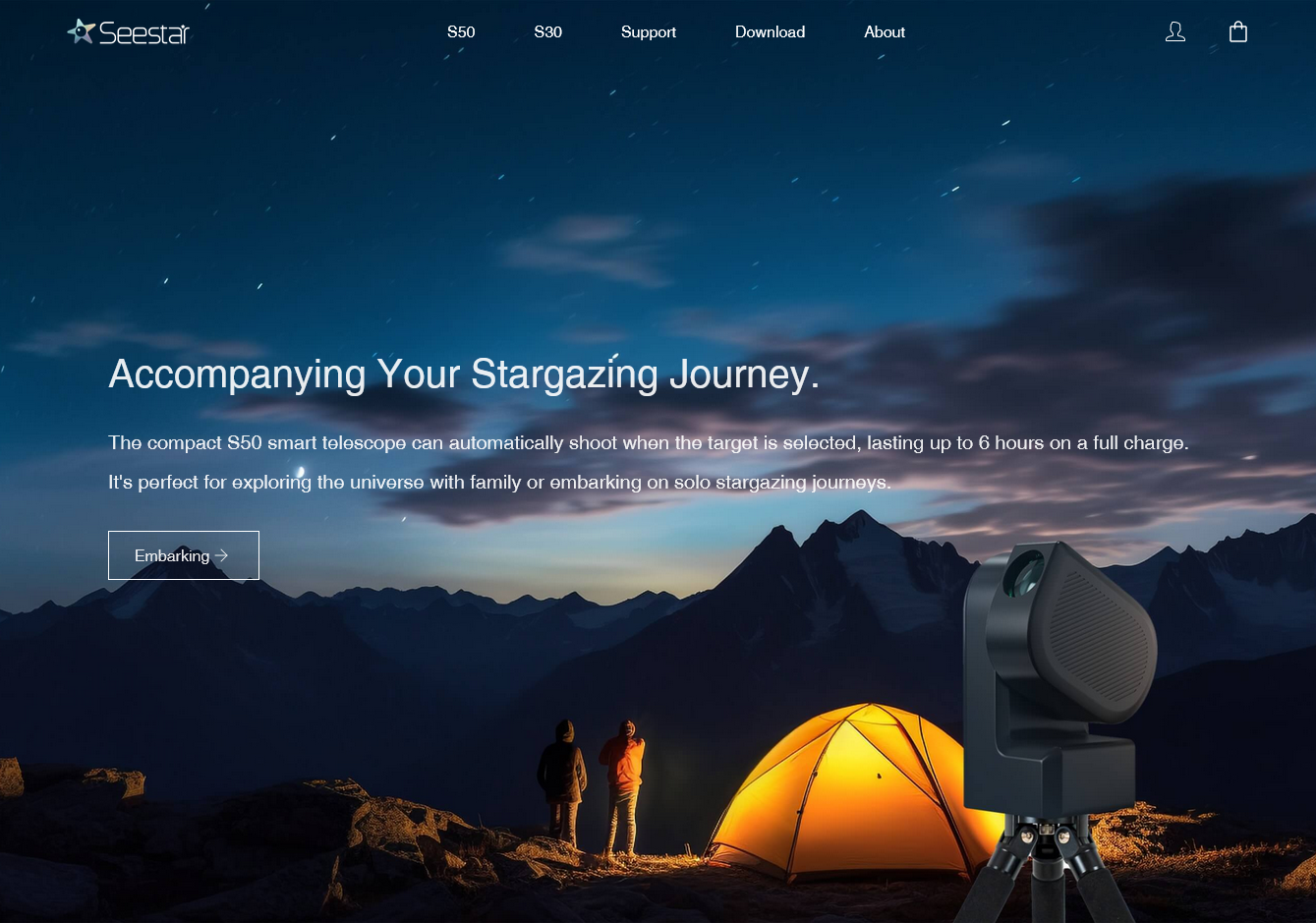 Smartscoping Seestar mit Hannes Hase-Bergen Fr. 15-16 Uhr