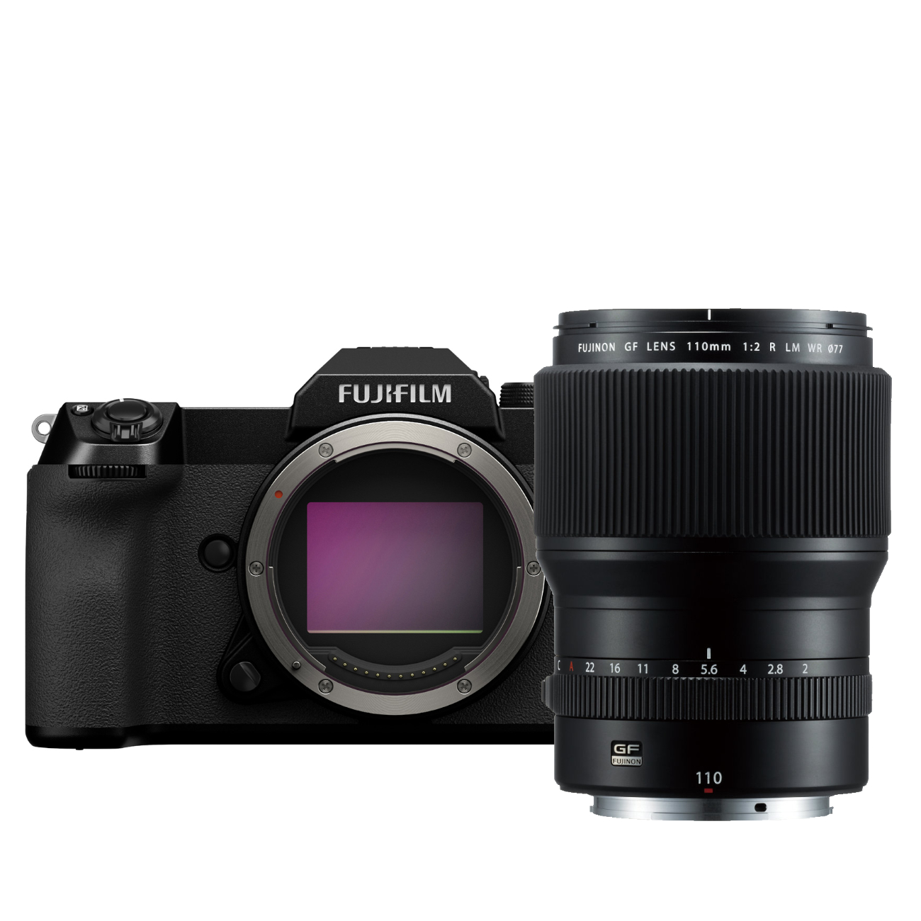 Fujifilm GFX 50S II + Fujinon GF 110mm F2 R LM WR Bundle