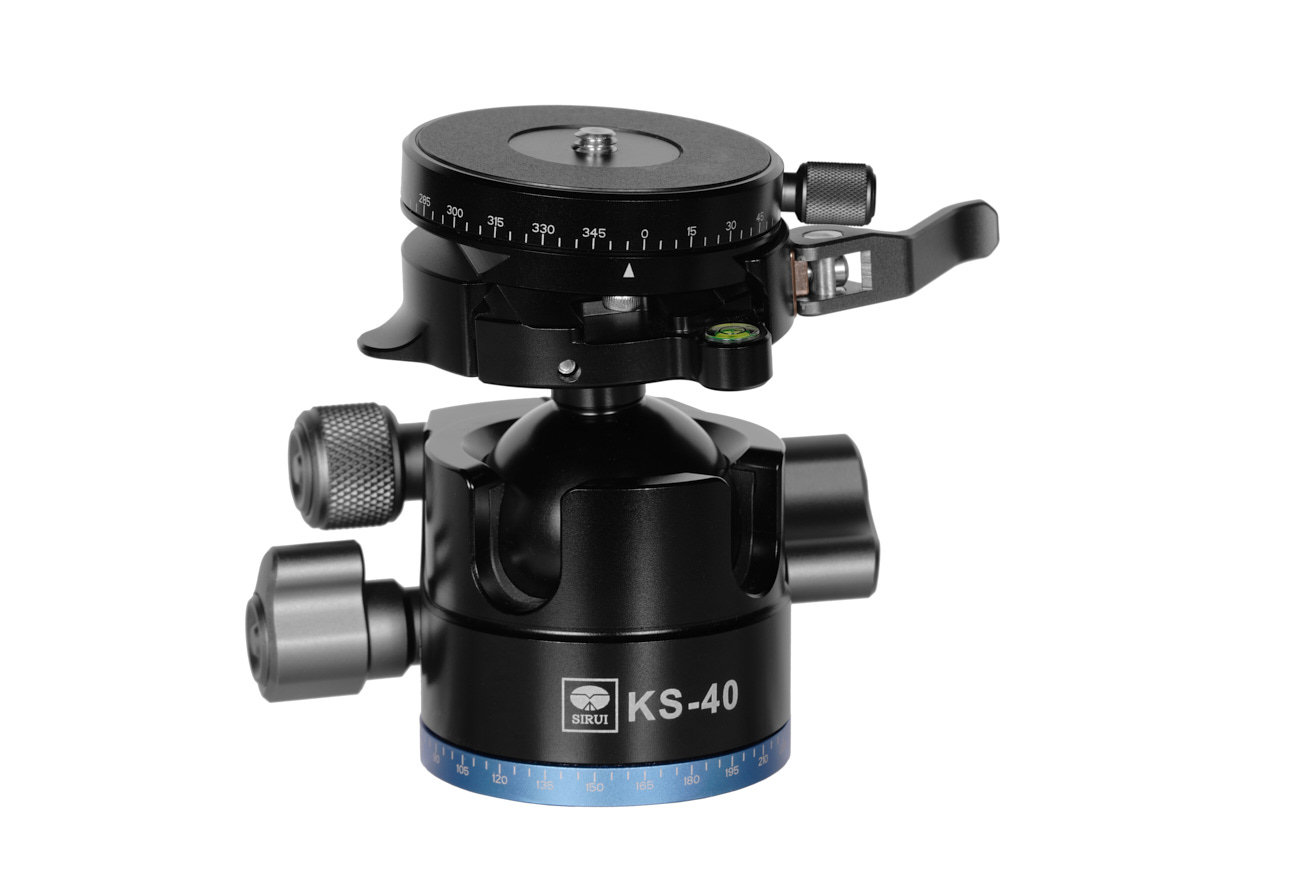 Sirui KS-40 Kugelkopf Schnellverschluss, Arca Swiss