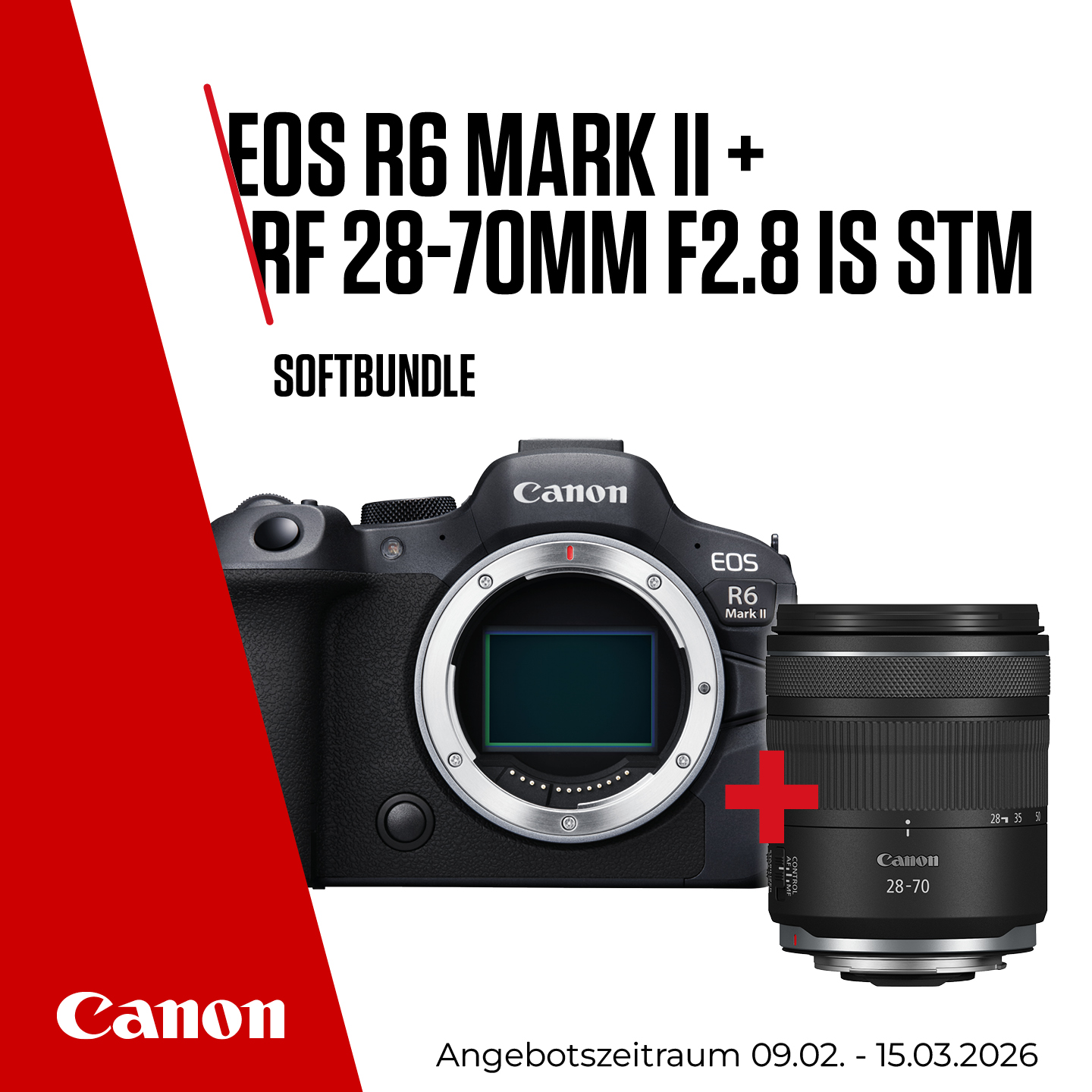 Canon EOS R6 Mark II + RF 28-70 mm F2.8 IS STM