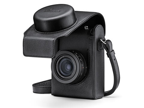 Leica D-Lux 8 Kameratasche, Leder schwarz 18556