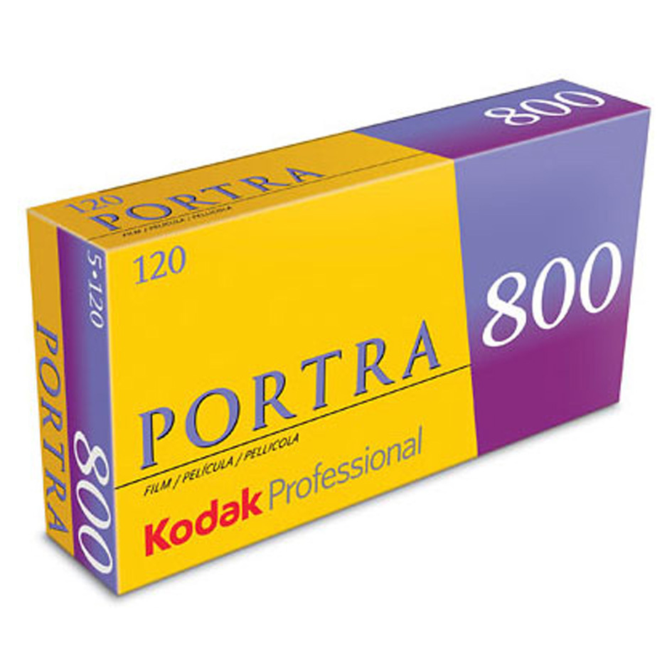 Kodak Portra 800 120 5er Pack Rollfilm
