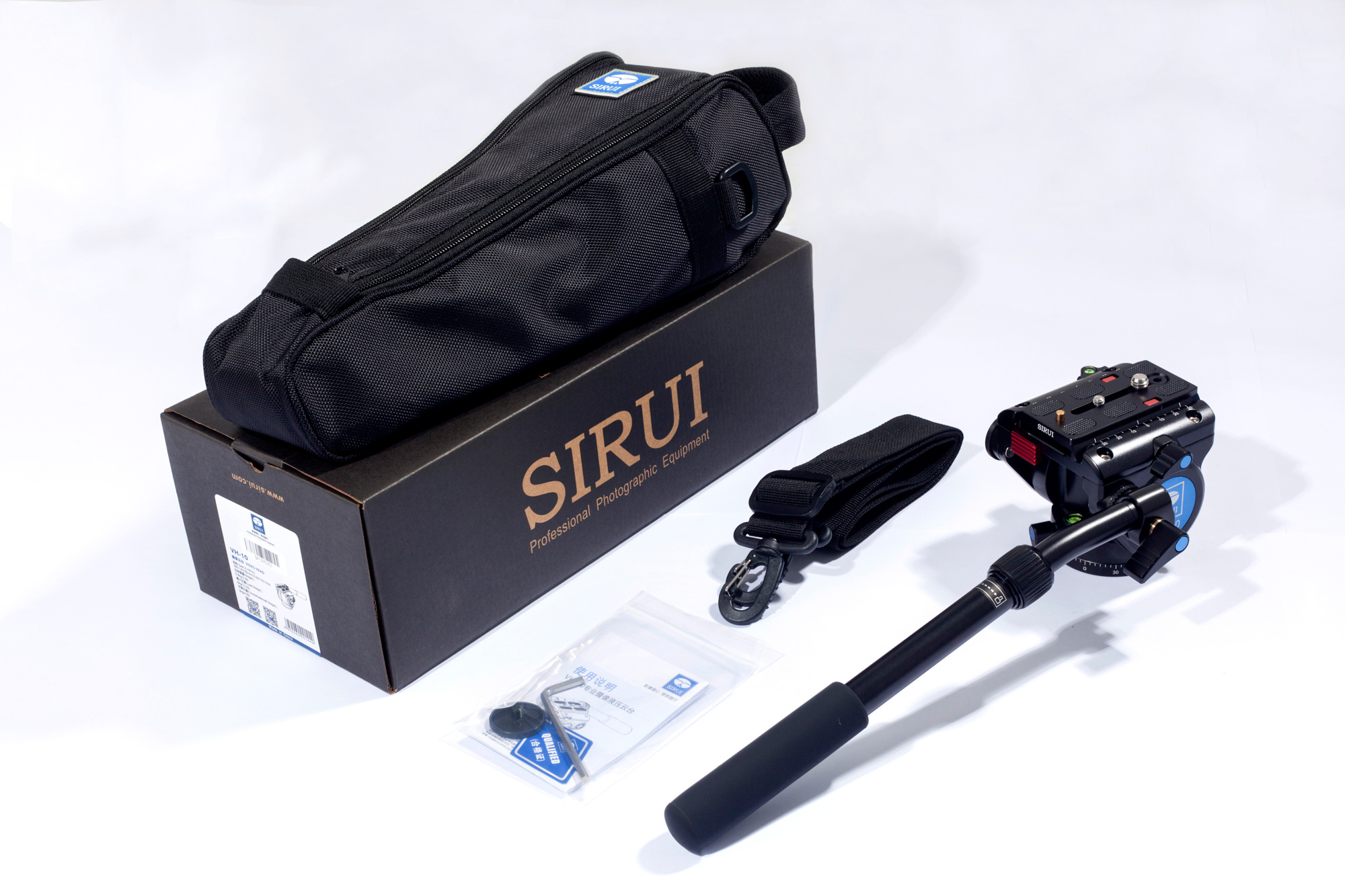 Sirui VH-10 Fluid-Videoneigekopf