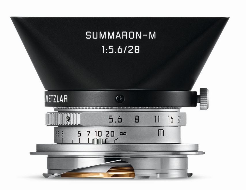 Leica M  28mm 5.6 11695 SUMMARON silbern