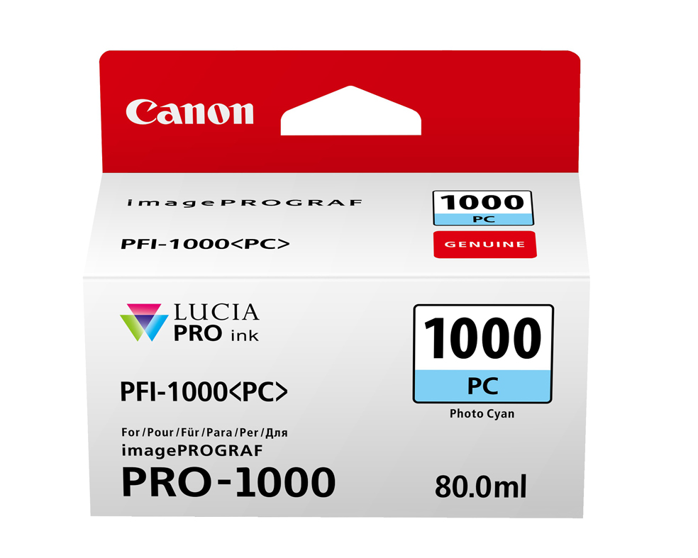 Canon PFI-1000PC Tinte Foto-Cyan
