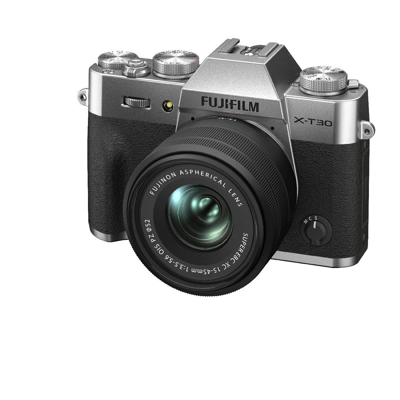 Fujifilm X-T30 II silber + Fujinon XC15-45mm