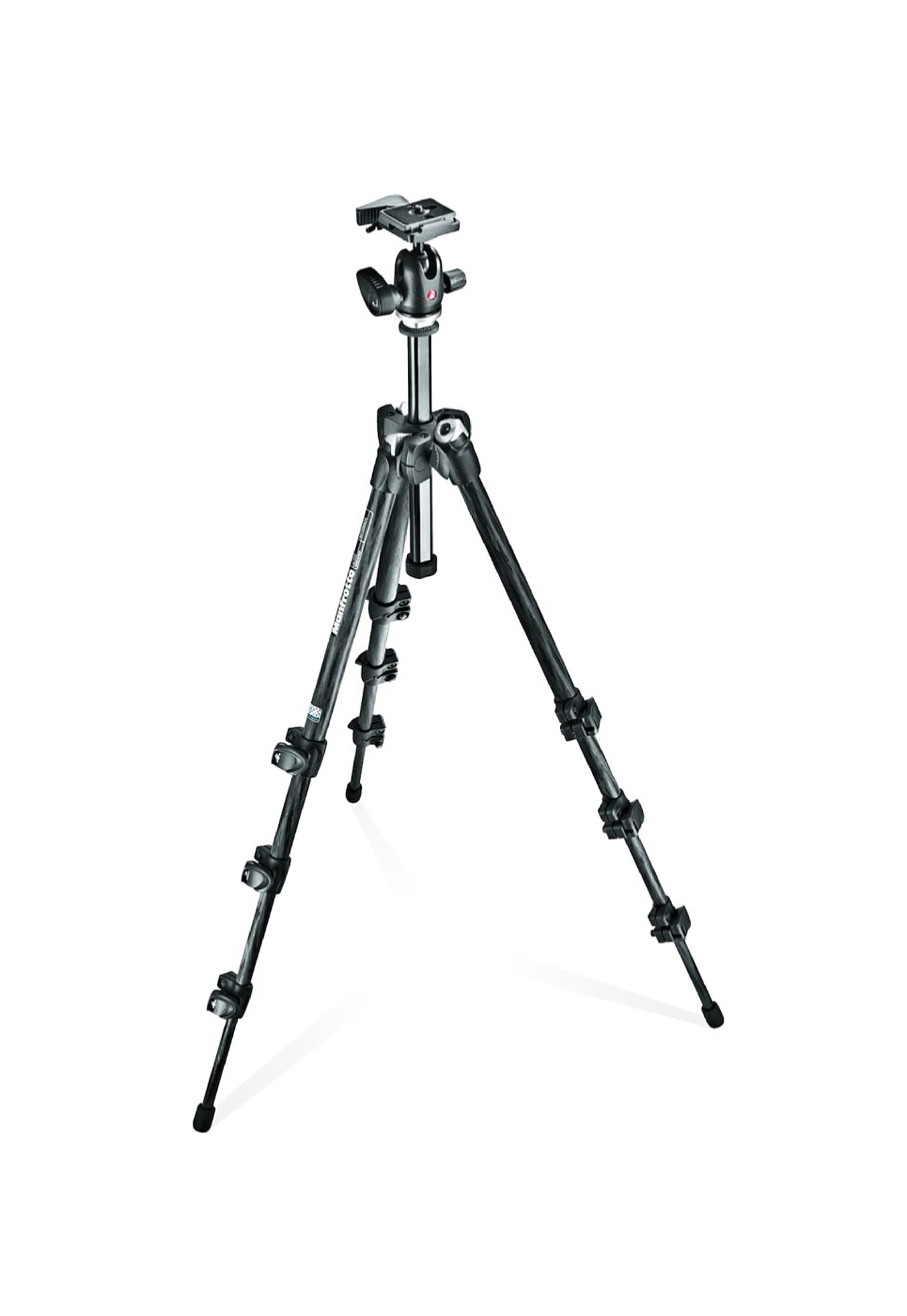 Manfrotto MK 293 C4 + Kopf 496 RC2 Stativ Kit MK293C4A0RC2*