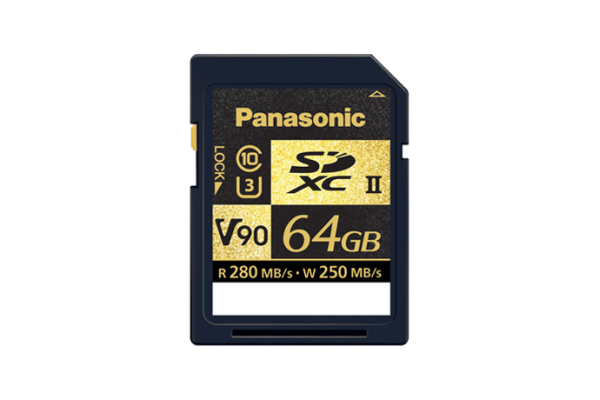 PANASONIC  64 GB SD CARD UHS-II