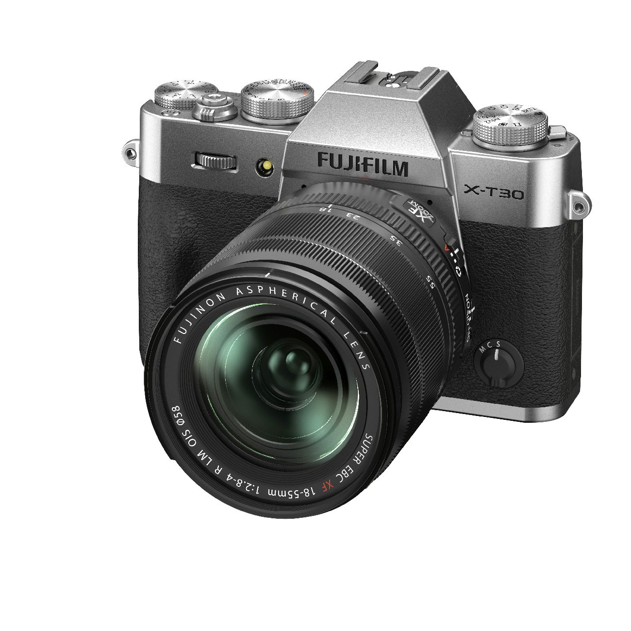 Fujifilm X-T30 II silber + Fujinon XF18-55mm