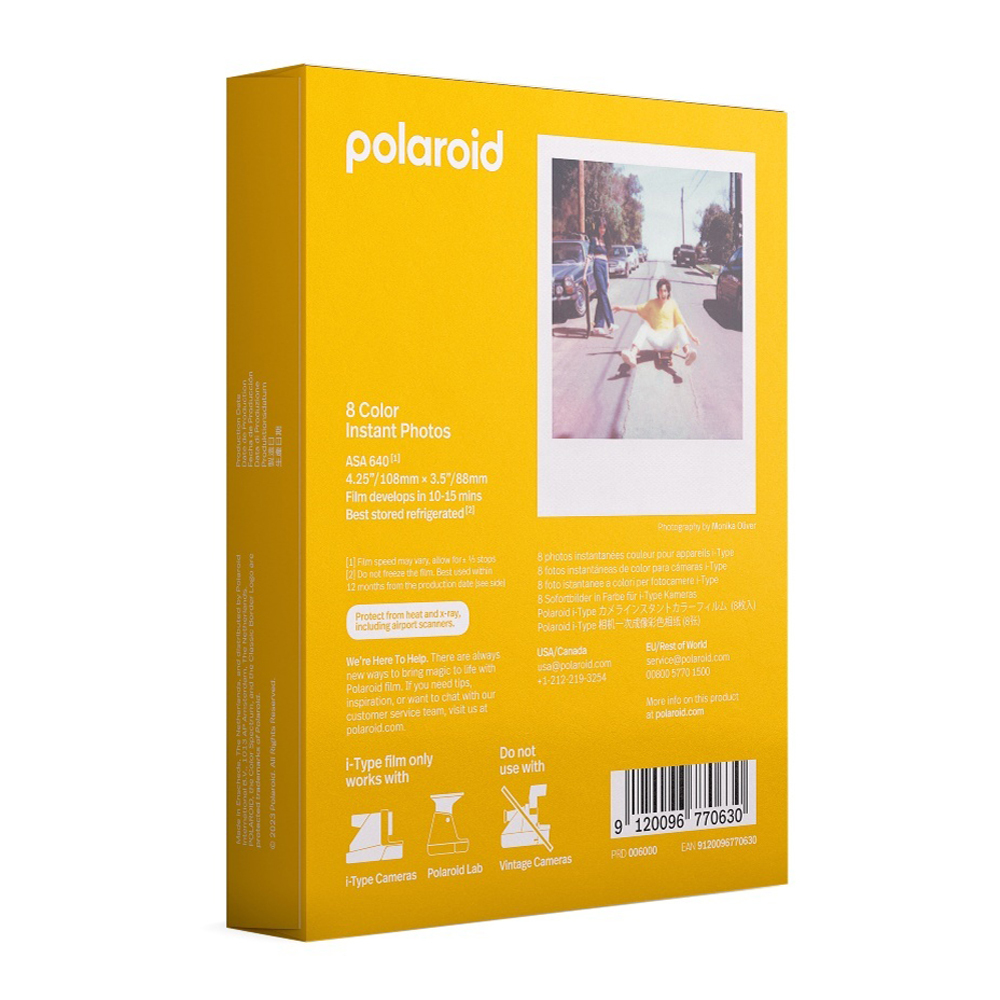 Polaroid Color 600 2 St. Sofortbildfilm je 8 Aufnahmen