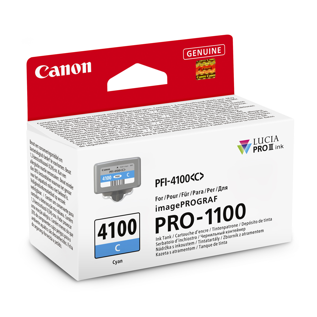 Canon PFI-4100C cyan Tinte