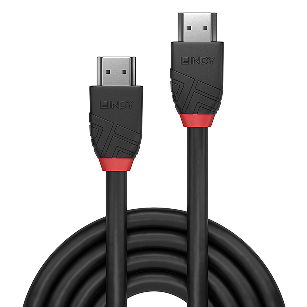 Lindy 5m  HDMI-A auf A Kabel Black Line