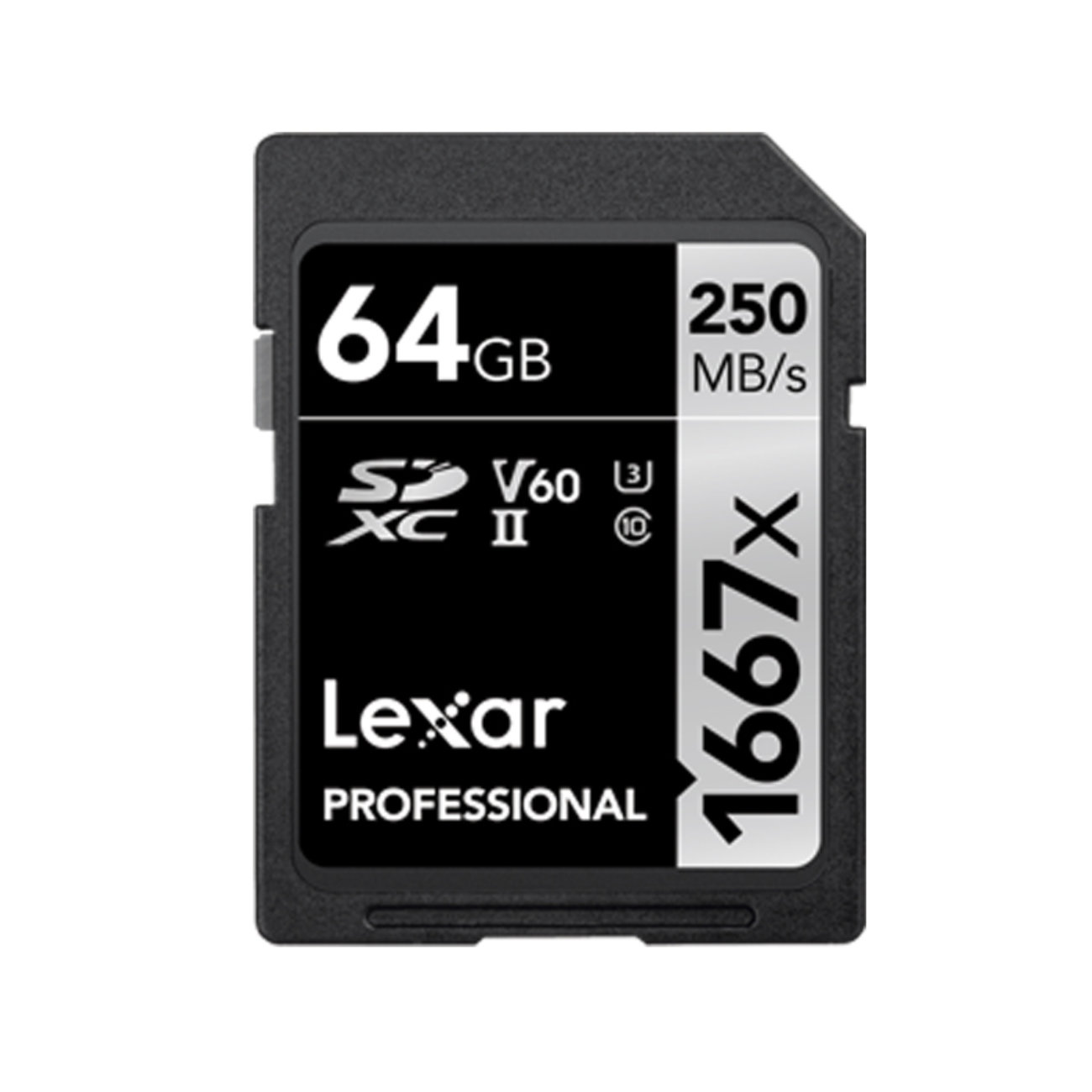Lexar 1667x SDXC 64 GB Professionel UHS II