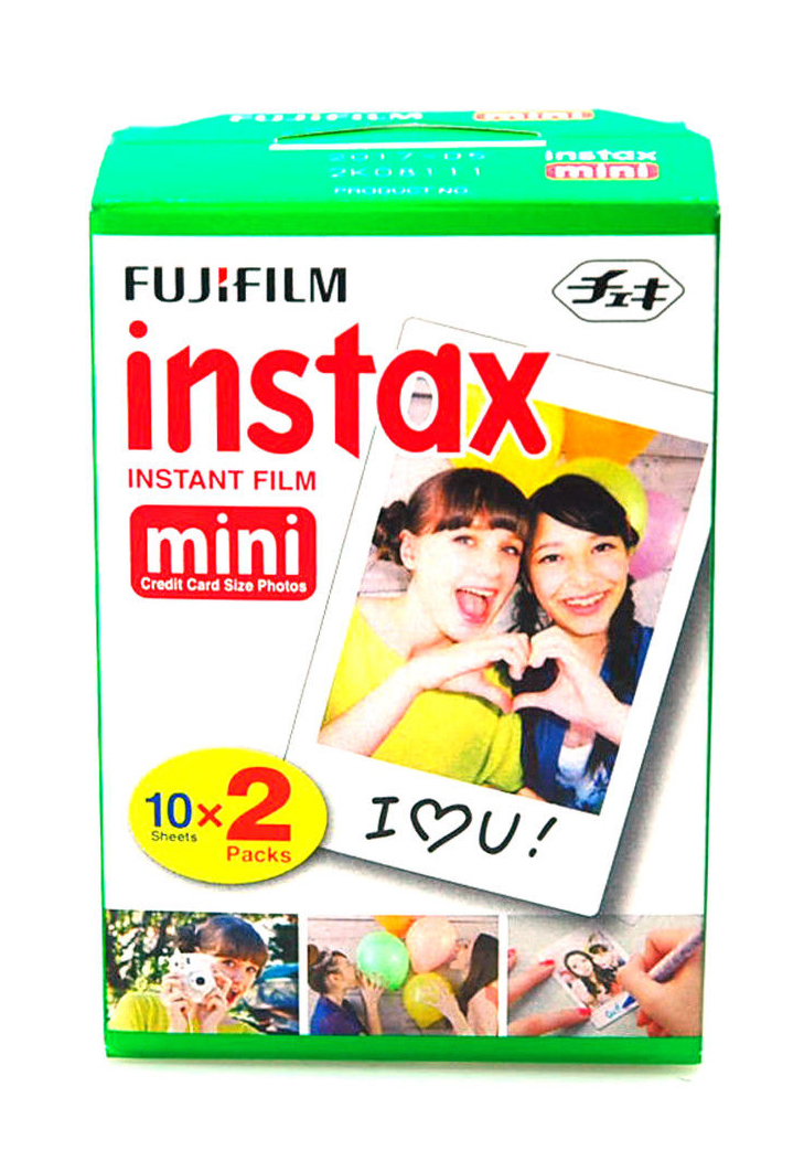 Fujifilm Instax Mini Film Doppelpack 20 Aufnahmen