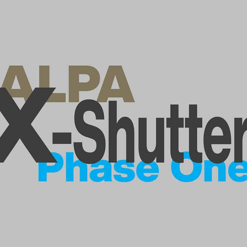 ALPA Objektivumbau auf Phase One X-Shutter