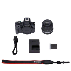 Canon EOS R50 + RF-S 18-45 mm IS STM schwarz