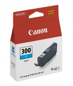 Canon PFI-300C Tinte Cyan 